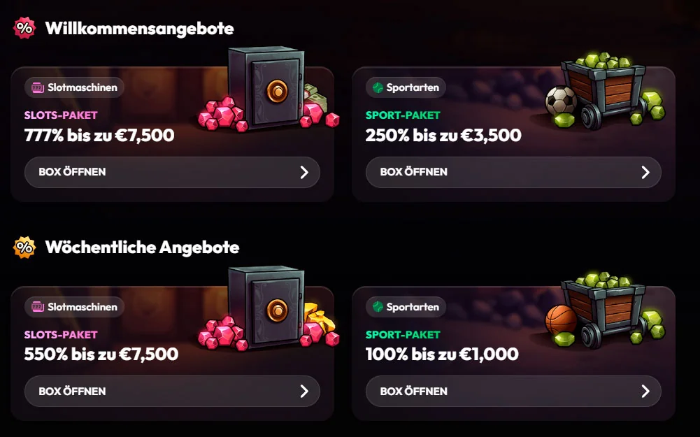 Boni madcasino